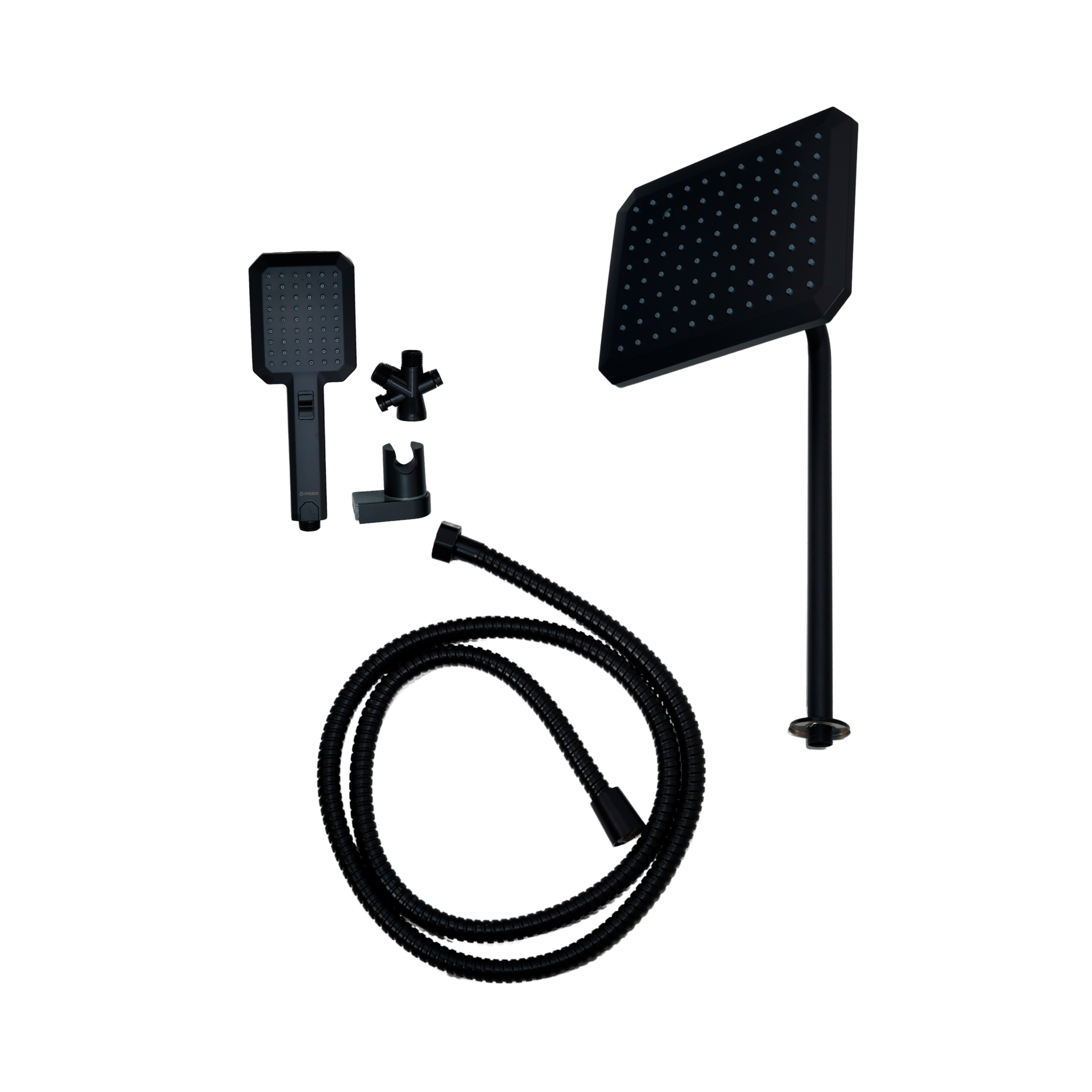 Set de Regadera Cuadrada con Teléfono 8” - Image 3