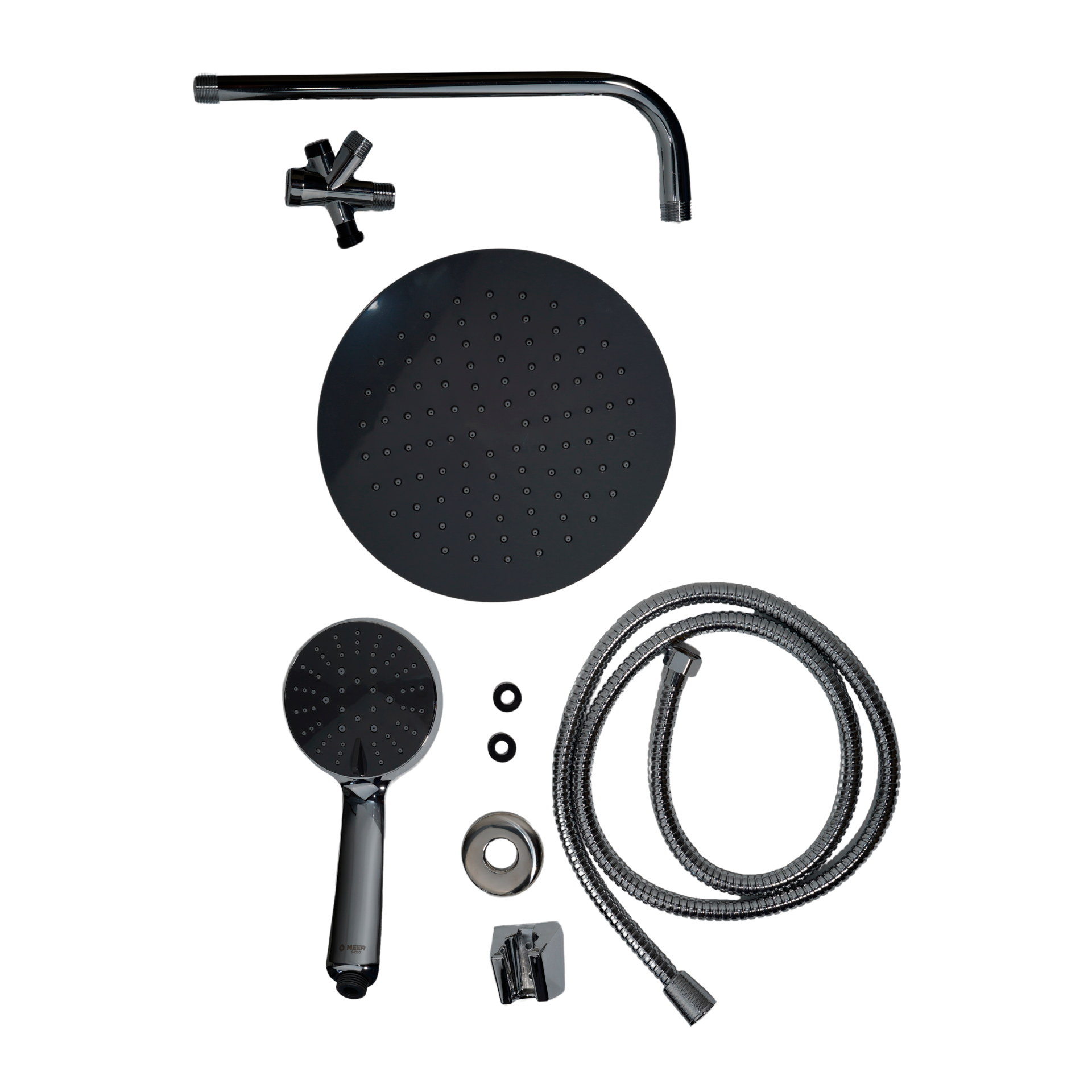 Set de Regadera Redonda con Teléfono 8” - Image 3