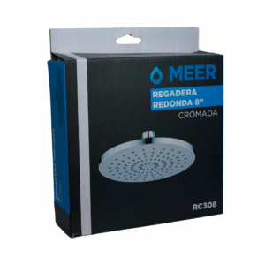 Regadera Redonda 8” Cromada