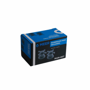 Juego de Manerales para Regadera Negro Mate